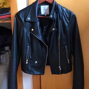 Zara leather jacket